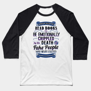 Read Books Funny Baseball T-Shirt